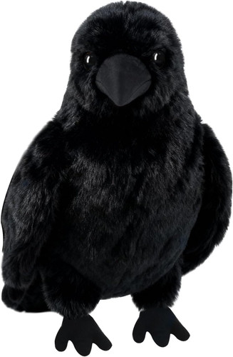 Peluche corvo realistico - 1,
