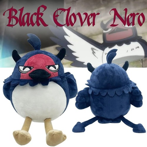 Black clover nero 25cm - black, plush