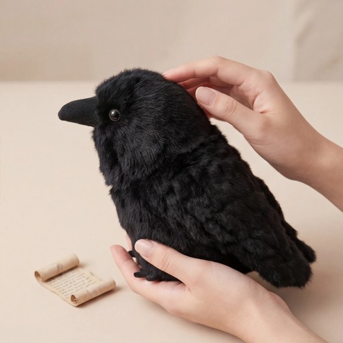 Peluche pupazzo uccellino
