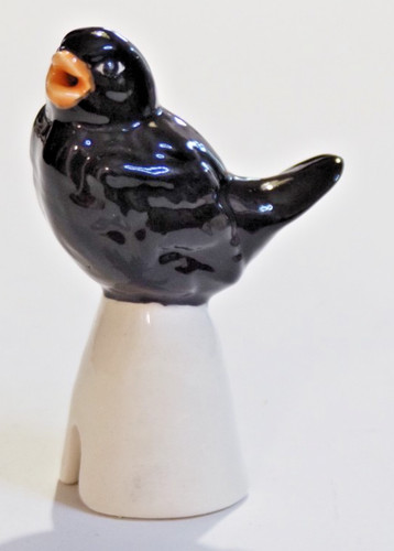 Pie bird pretty black - pie,