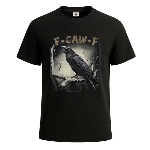 Maglietta uomo black - uomo, crow
