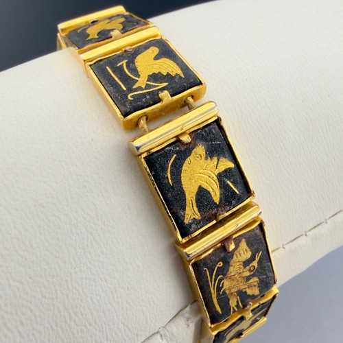Bracciale damascato vintage - bracciale,