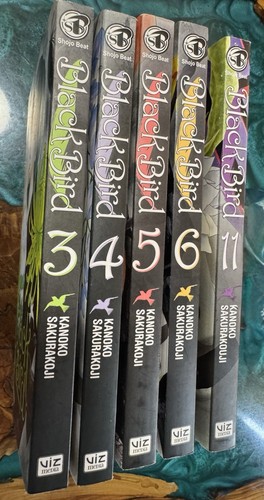 Lotto libri manga black - lotto, 5